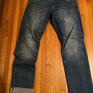 Madewell Men’s Selvedge Slim Fit jeans 33x32